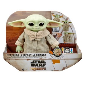 Star Wars The Mandalorian The Child Grogu электронный Baby Yoda 28 см 